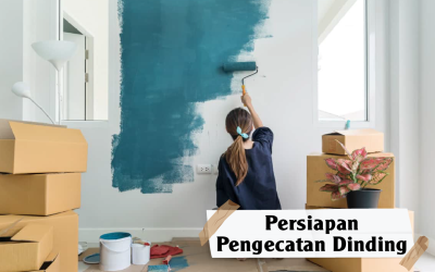 Persiapan Pengecataan Dinding