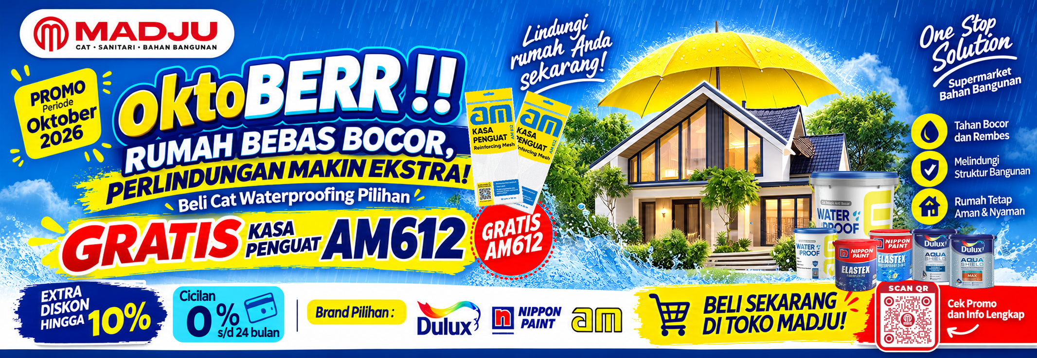 Madju OktoBERR Waterproofing Promo