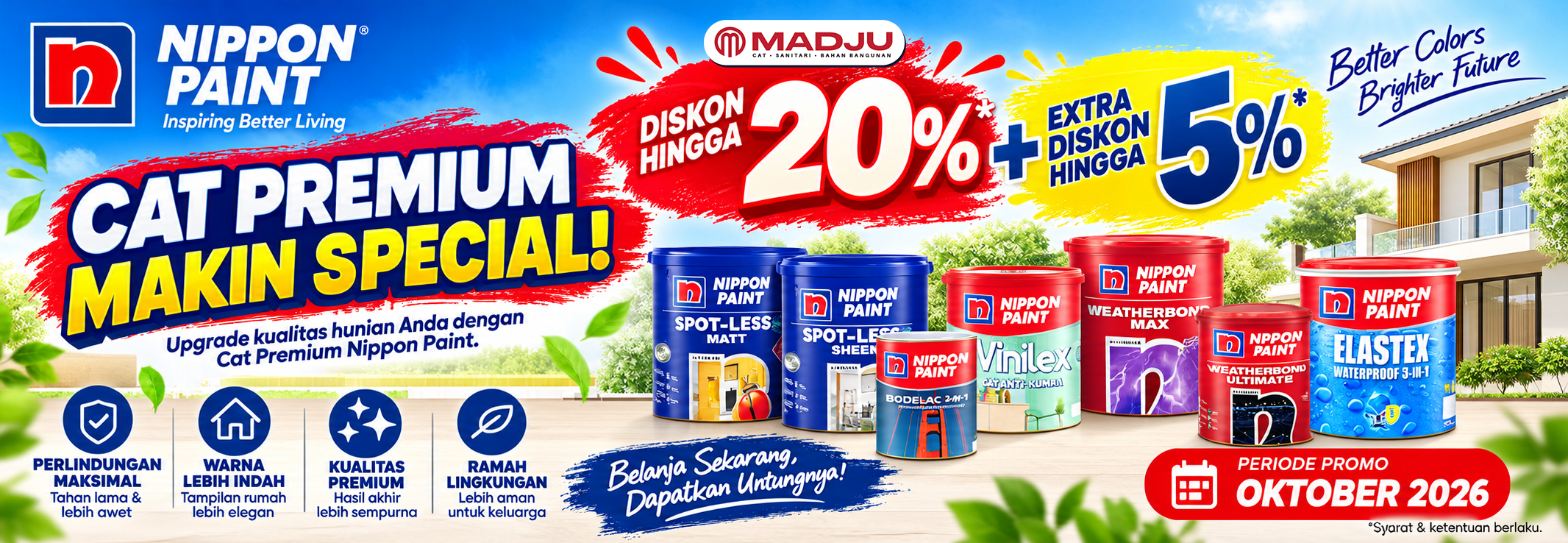 Nippon Paint Premium Color Banner
