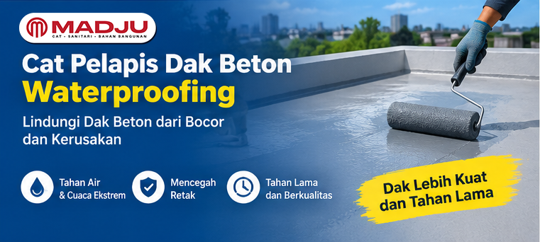 cat pelapis dak beton waterproofing