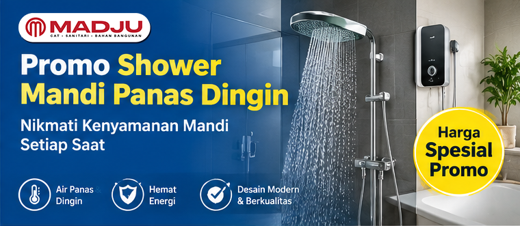 promo shower mandi panas dingin